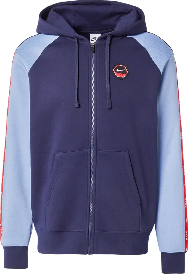 Nike Sportswear Nike Sportswear Gornji dio trenirke  mornarsko plava / svijetloplava / crvena