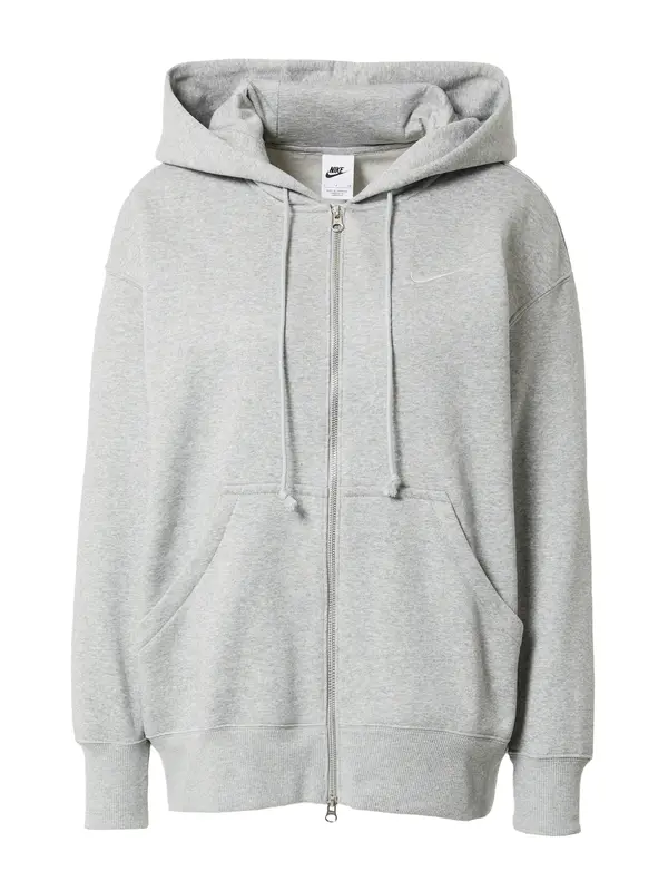 Nike Sportswear Nike Sportswear Gornji dio trenirke 'Phoenix Fleece'  siva melange