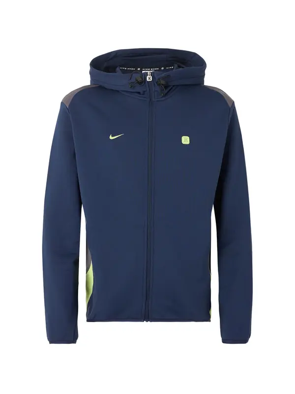 Nike Sportswear Nike Sportswear Gornji dio trenirke 'SHOX'  mornarsko plava / tamo siva / svijetlozelena