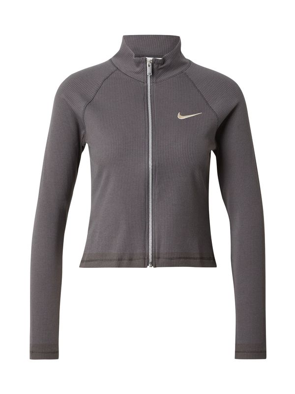 Nike Sportswear Nike Sportswear Gornji dio trenirke  siva / bijela