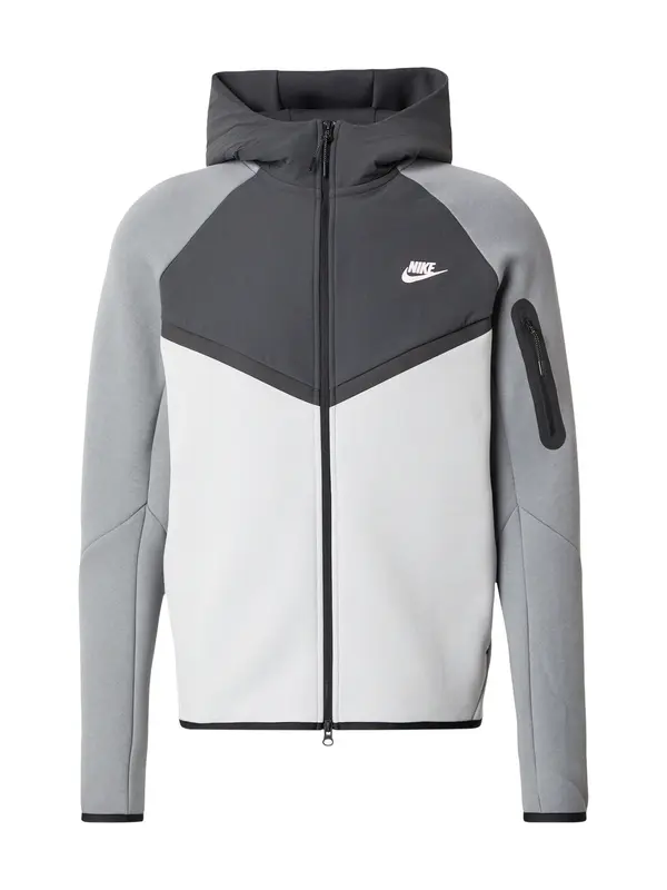 Nike Sportswear Nike Sportswear Gornji dio trenirke  siva / svijetlosiva / tamo siva / crna