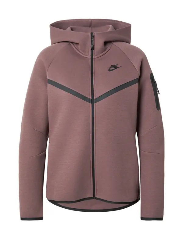 Nike Sportswear Nike Sportswear Gornji dio trenirke 'TCH FLC 2'  smeđa / crna