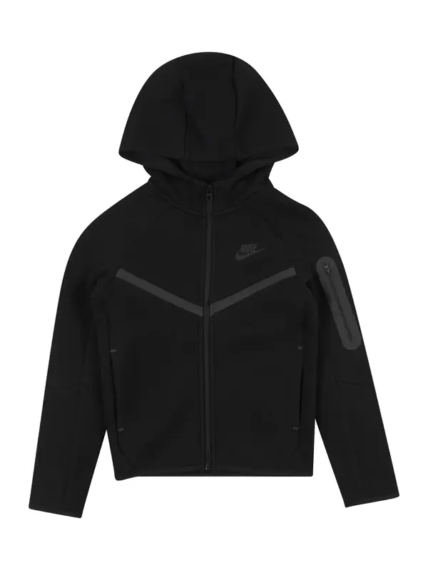 Nike Sportswear Nike Sportswear Gornji dio trenirke 'TCH FLC'  antracit siva / crna