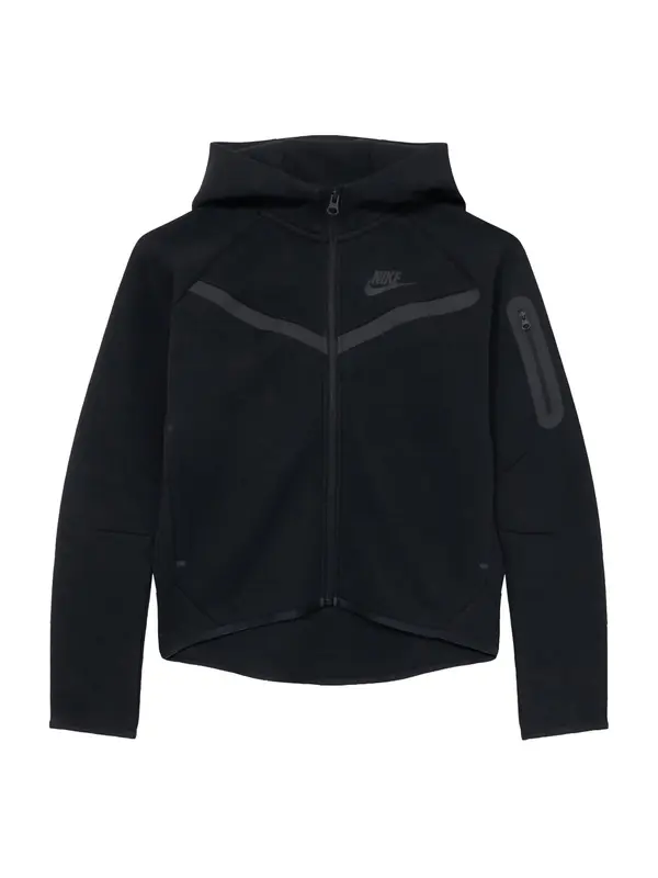 Nike Sportswear Nike Sportswear Gornji dio trenirke 'TCH FLC'  tamo siva / crna