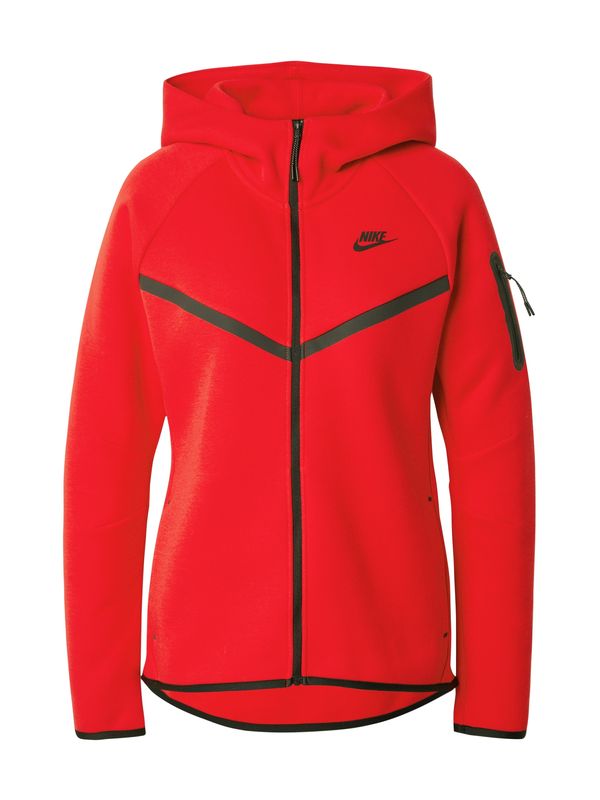 Nike Sportswear Nike Sportswear Gornji dio trenirke 'TECH FLEECE 2'  crvena