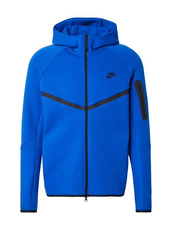 Nike Sportswear Nike Sportswear Gornji dio trenirke 'TECH FLEECE'  kraljevsko plava / crna