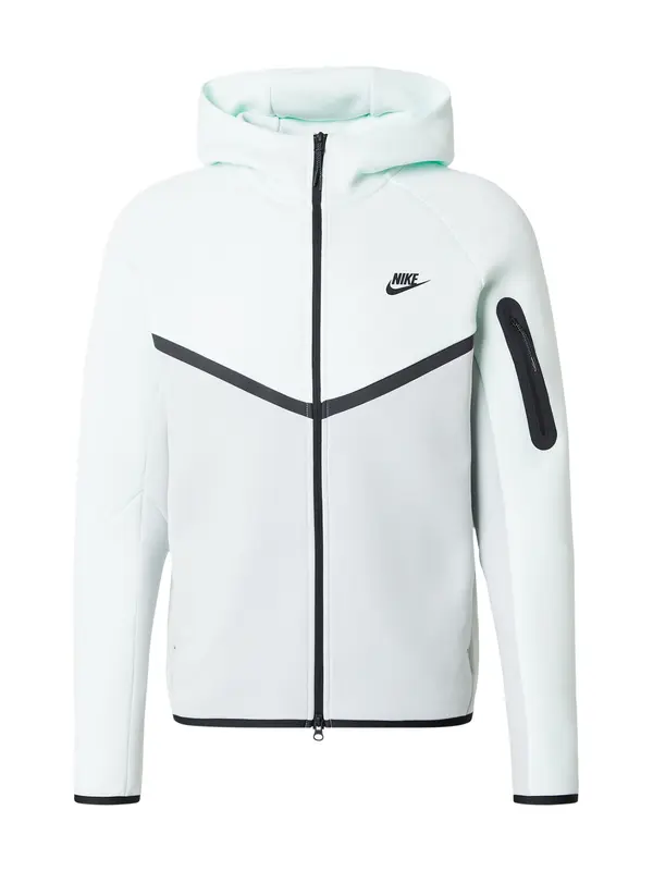 Nike Sportswear Nike Sportswear Gornji dio trenirke 'Tech Fleece'  menta / crna