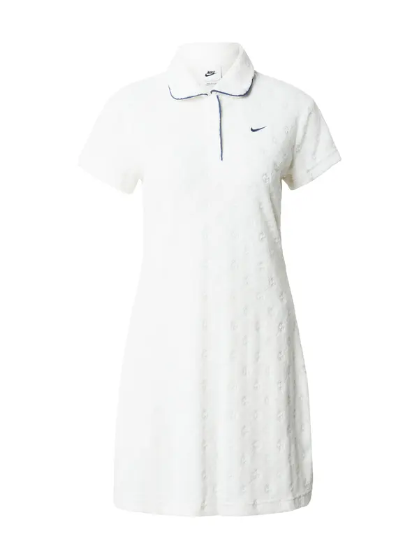 Nike Sportswear Nike Sportswear Haljina 'CHLL'  svijetlobež / mornarsko plava