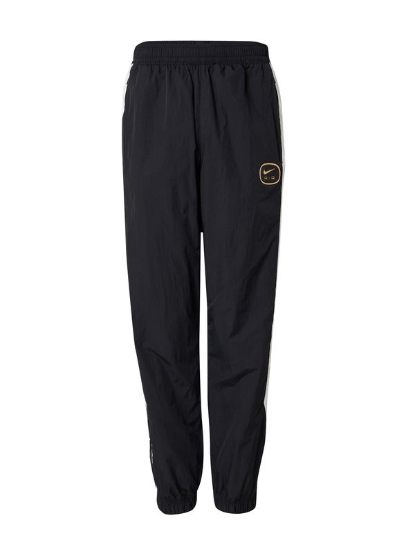 Nike Sportswear Nike Sportswear Hlače 'AIR'  crna / bijela