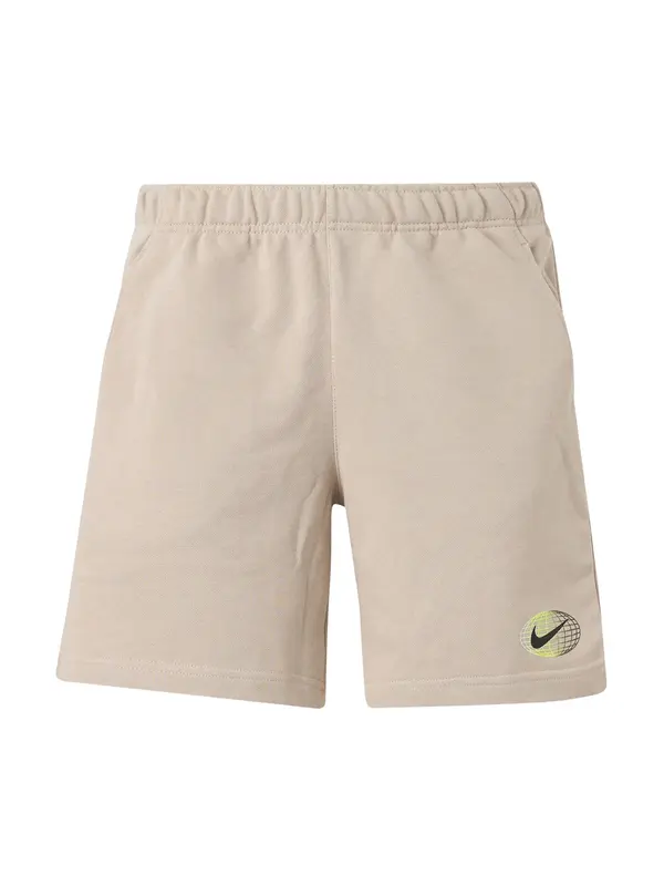 Nike Sportswear Nike Sportswear Hlače 'ATHL CLUB'  bež / žuta / crna