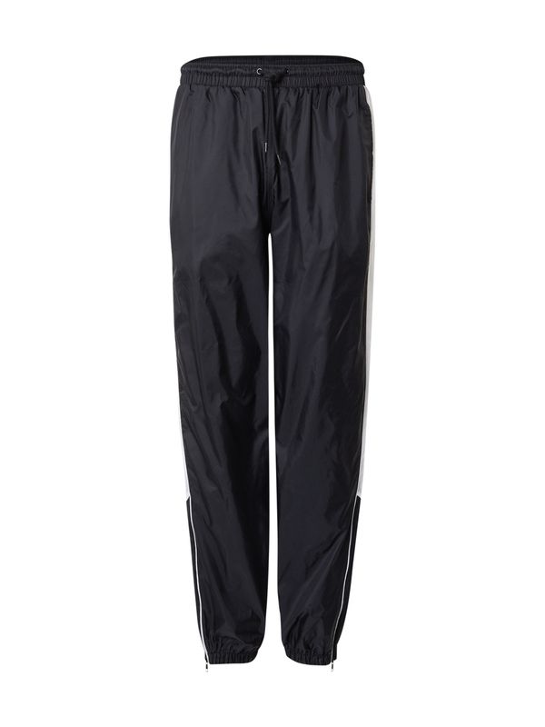 Nike Sportswear Nike Sportswear Hlače 'CLUB'  crna / bijela