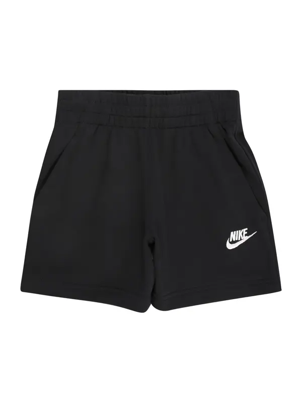 Nike Sportswear Nike Sportswear Hlače 'Club'  crna / bijela