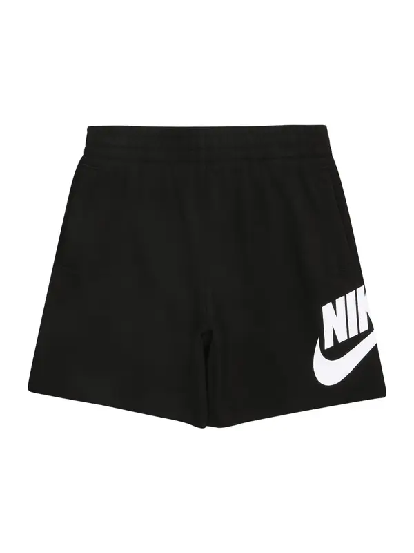 Nike Sportswear Nike Sportswear Hlače 'CLUB'  crna / bijela