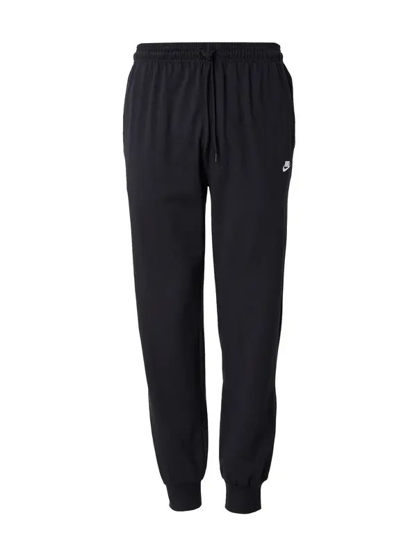 Nike Sportswear Nike Sportswear Hlače 'CLUB'  crna / bijela