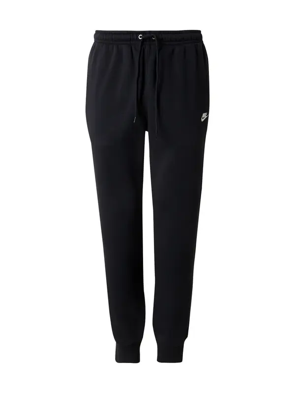 Nike Sportswear Nike Sportswear Hlače 'Club'  crna / bijela