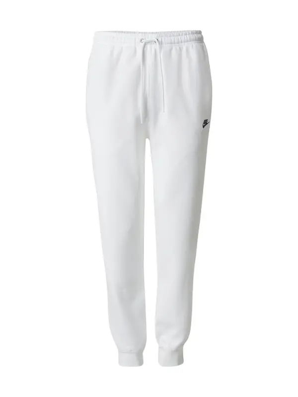 Nike Sportswear Nike Sportswear Hlače 'CLUB'  crna / bijela