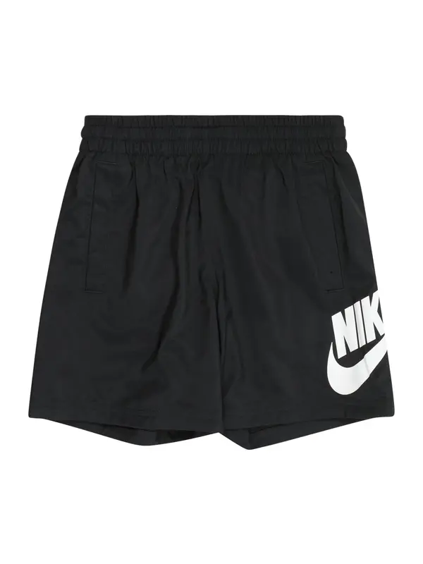 Nike Sportswear Nike Sportswear Hlače 'CLUB'  crna / bijela
