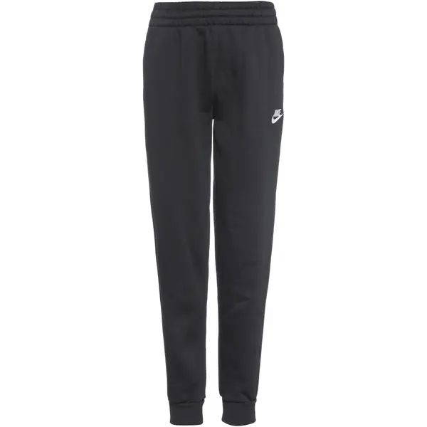 Nike Sportswear Nike Sportswear Hlače 'Club Fleece'  crna / bijela