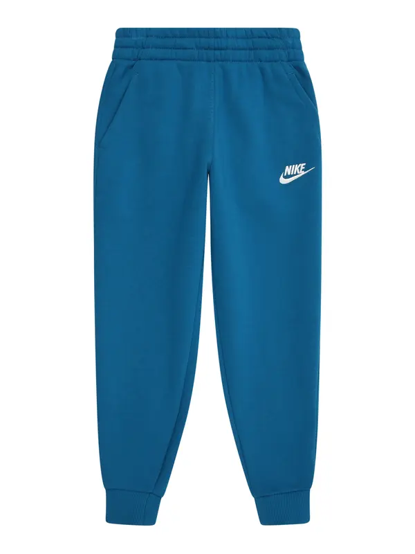 Nike Sportswear Nike Sportswear Hlače 'Club Fleece'  petrol / bijela