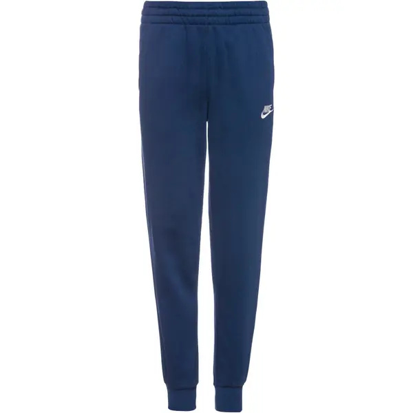 Nike Sportswear Nike Sportswear Hlače 'Club Fleece'  tamno plava / bijela