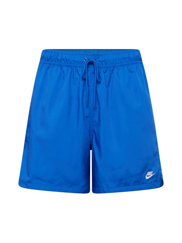 Nike Sportswear Nike Sportswear Hlače 'CLUB'  kraljevsko plava / bijela