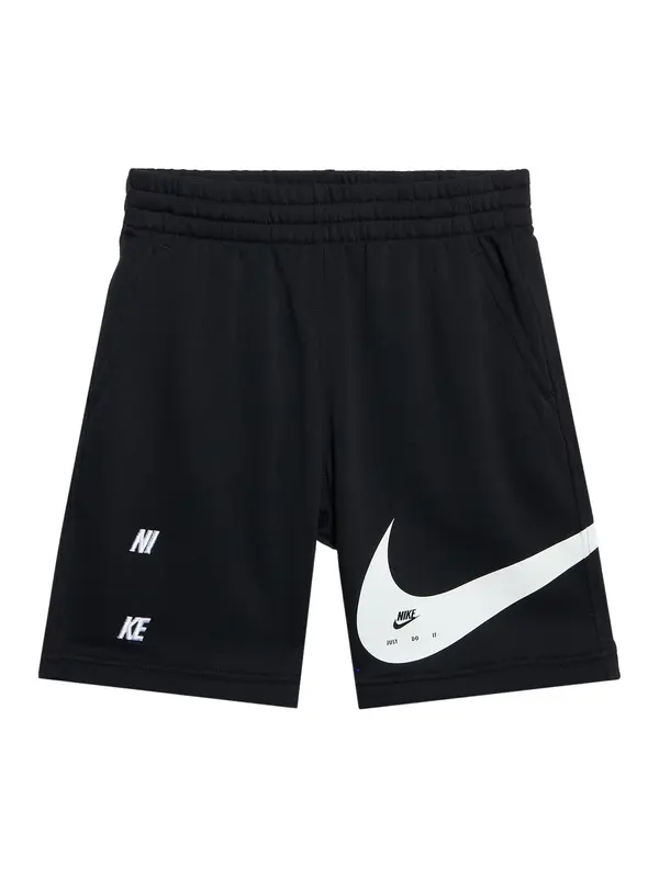 Nike Sportswear Nike Sportswear Hlače 'CLUB NG'  crna / bijela