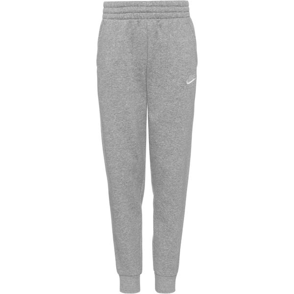 Nike Nike Sportswear Hlače 'Club'  siva / bijela