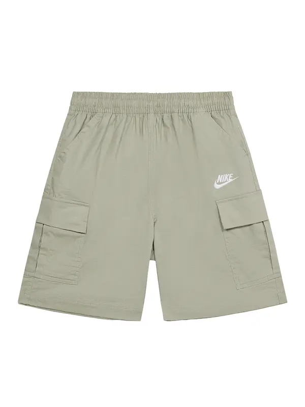 Nike Sportswear Nike Sportswear Hlače 'CLUB'  siva / bijela