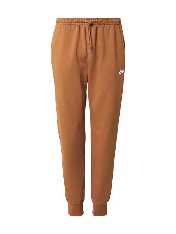 Nike Sportswear Nike Sportswear Hlače 'CLUB'  smeđa