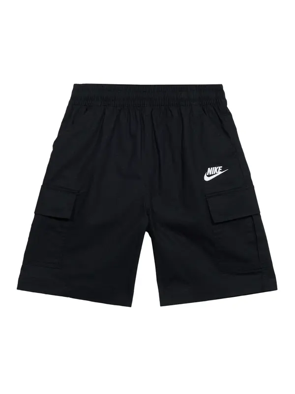 Nike Sportswear Nike Sportswear Hlače  crna / bijela
