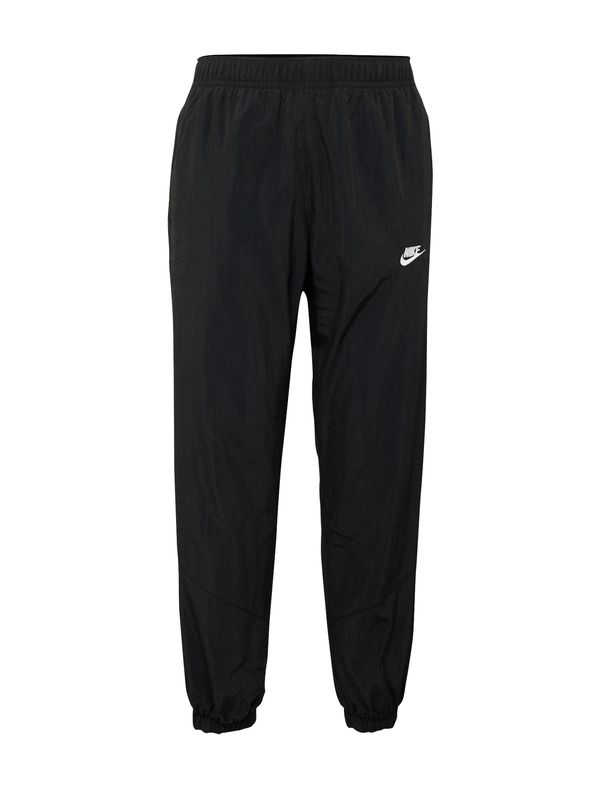 Nike Sportswear Nike Sportswear Hlače  crna / bijela
