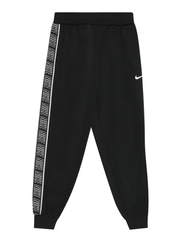 Nike Sportswear Nike Sportswear Hlače  crna / bijela
