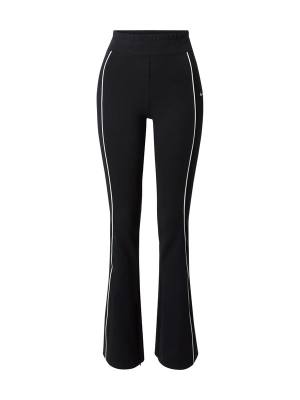 Nike Sportswear Nike Sportswear Hlače  crna / bijela