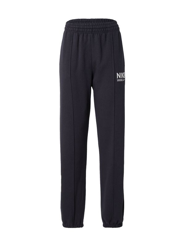 Nike Sportswear Nike Sportswear Hlače  crna / bijela