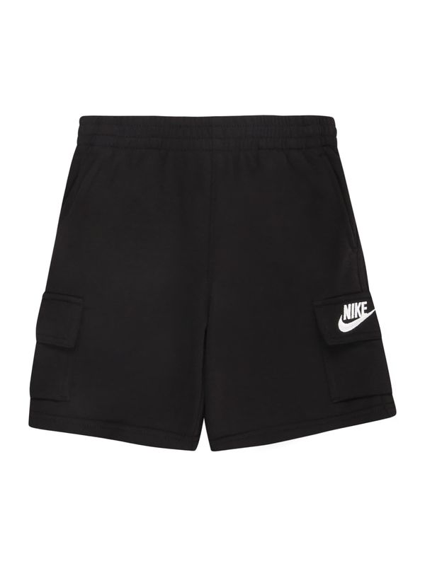 Nike Sportswear Nike Sportswear Hlače  crna / bijela