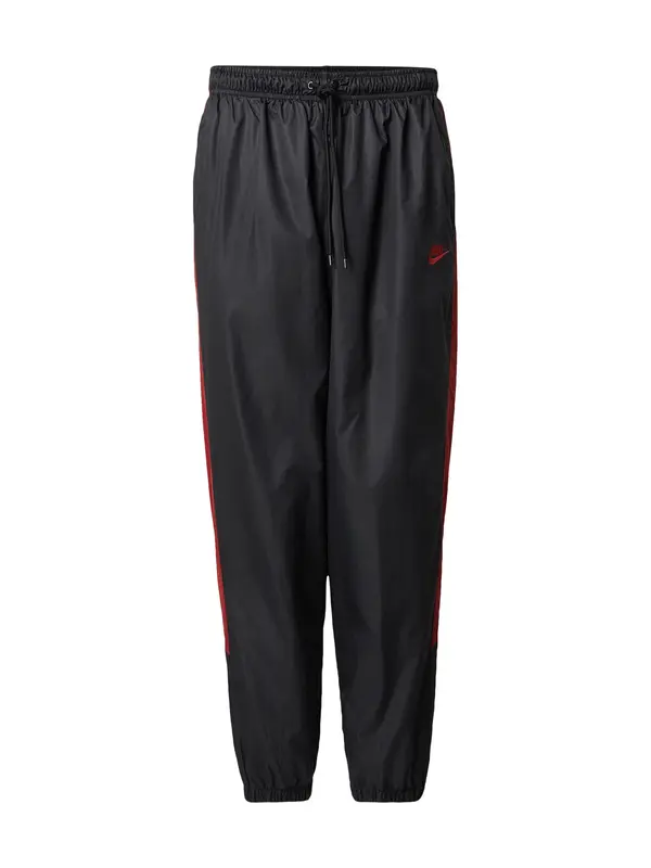 Nike Sportswear Nike Sportswear Hlače  crvena / crna