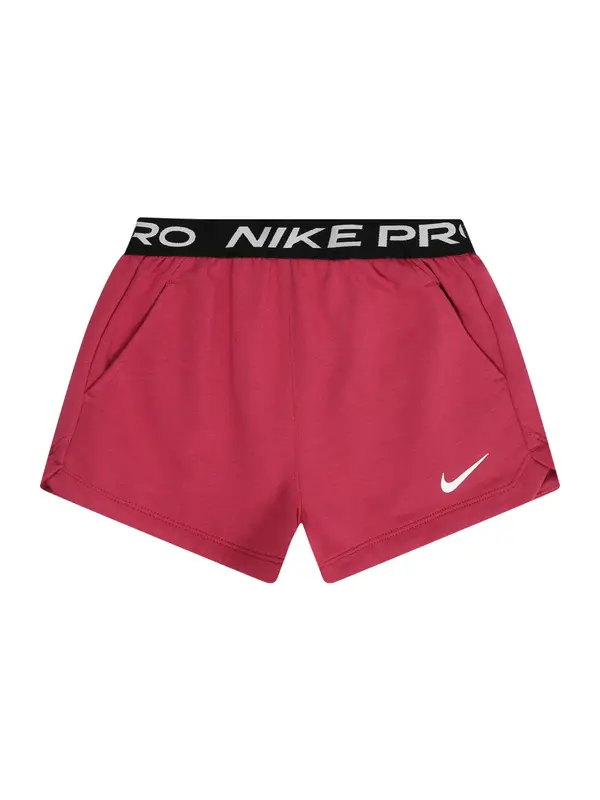 Nike Sportswear Nike Sportswear Hlače 'ESSENTIALS'  malina / crna / bijela