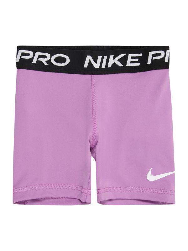 Nike Sportswear Nike Sportswear Hlače  ljubičasta / crna / bijela