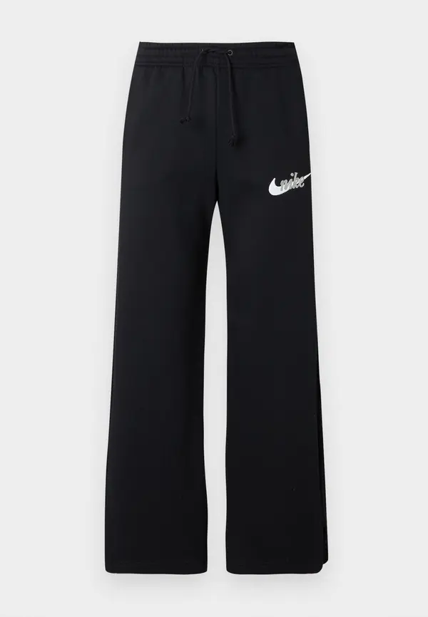 Nike Sportswear Nike Sportswear Hlače 'PHNX FLC'  crna / bijela