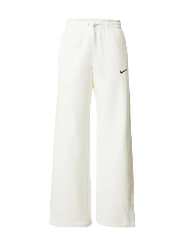 Nike Sportswear Nike Sportswear Hlače 'PHNX FLC'  crna / prljavo bijela