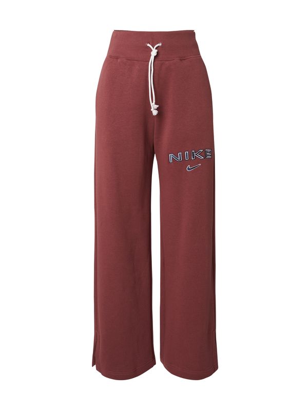 Nike Sportswear Nike Sportswear Hlače 'PHNX FLC'  mornarsko plava / hrđavo crvena / bijela