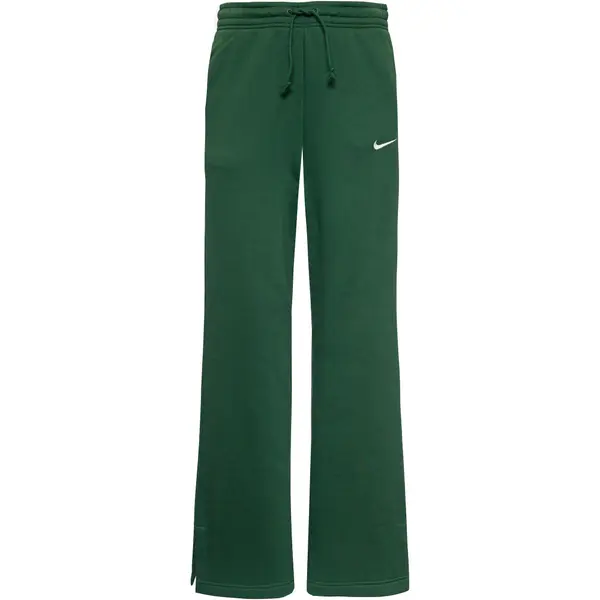 Nike Sportswear Nike Sportswear Hlače 'PHNX FLC'  tamno zelena / bijela
