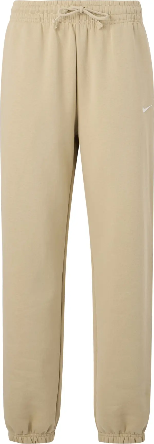 Nike Sportswear Nike Sportswear Hlače 'Phoenix Fleece'  cappuccino / bijela
