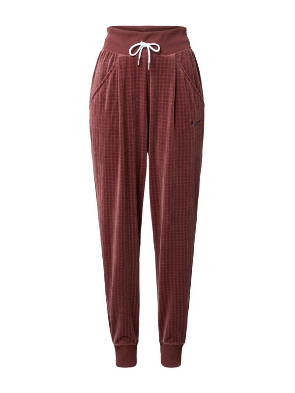 Nike Sportswear Nike Sportswear Hlače s naborima  hrđavo smeđa