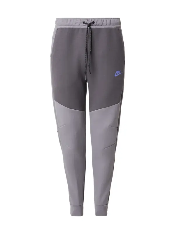 Nike Sportswear Nike Sportswear Hlače 'TCH FLC'  plava / siva / boja blata