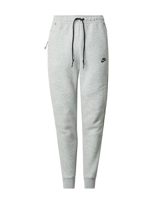 Nike Nike Sportswear Hlače 'TCH FLC'  siva