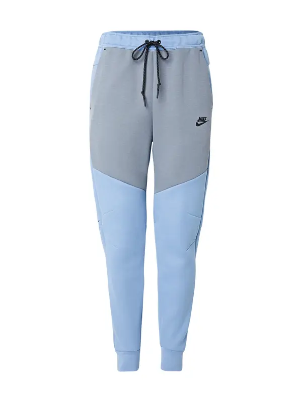 Nike Sportswear Nike Sportswear Hlače 'TCH FLC'  svijetloplava / siva