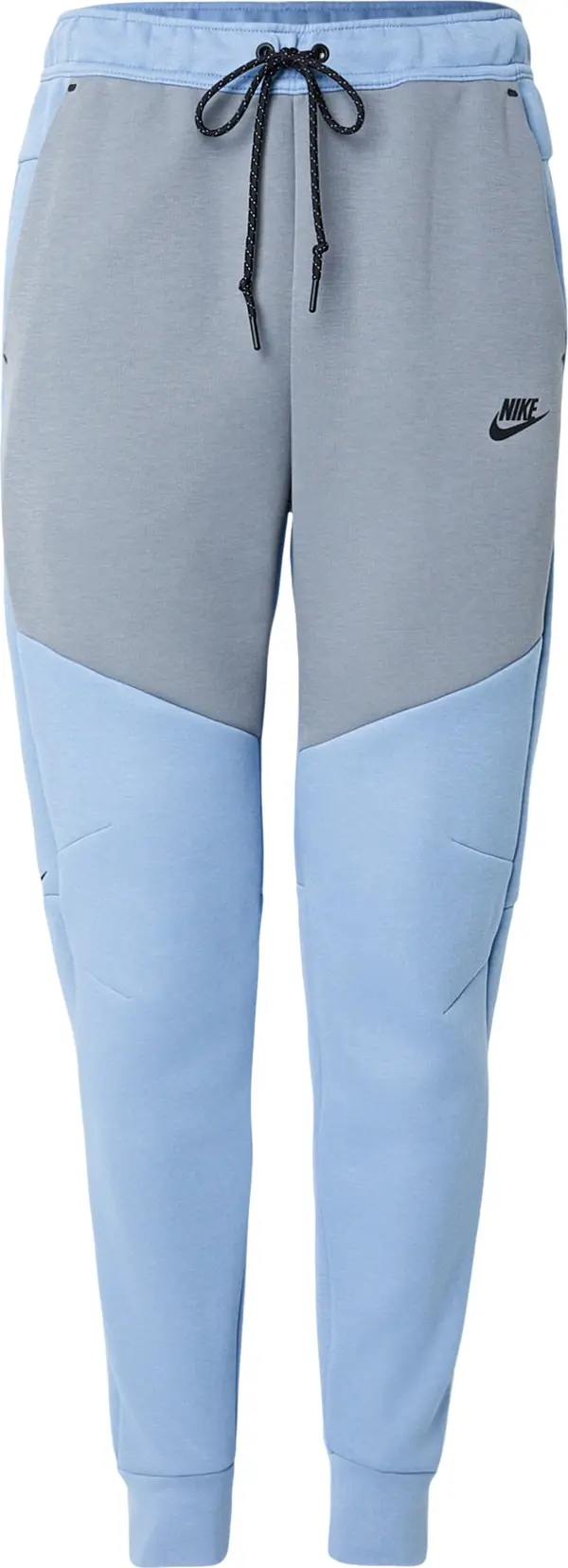 Nike Sportswear Nike Sportswear Hlače 'TCH FLC'  svijetloplava / siva