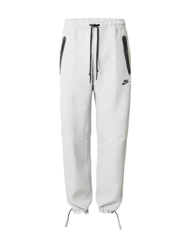 Nike Sportswear Nike Sportswear Hlače 'TECH FLEECE'  siva melange