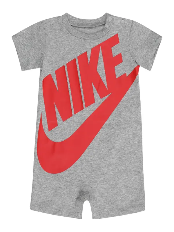 Nike Sportswear Nike Sportswear Jednodijelni komplet 'Futura'  tamo siva / krvavo crvena